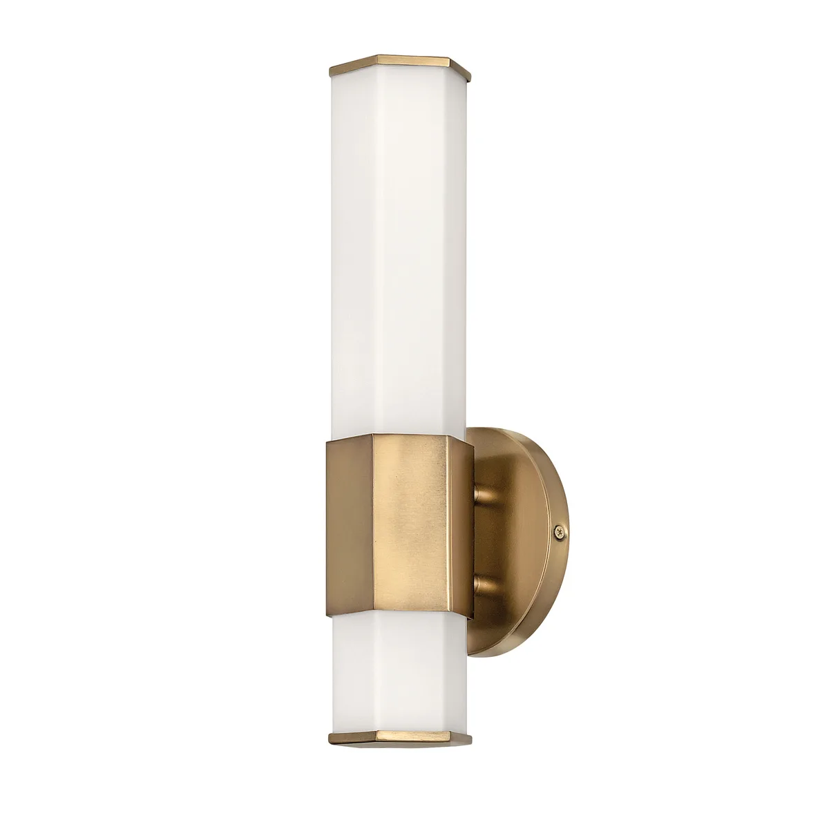 Elstead Lighting - Facet 35cm - Badrumslampa - Antikmässing