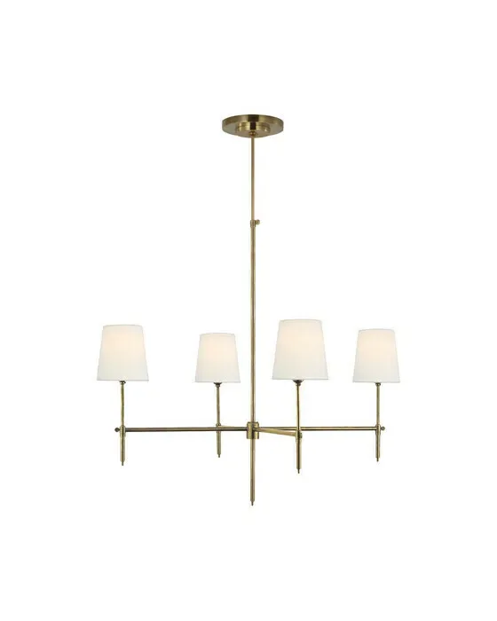 Bryant Chandelier Antique Brass L