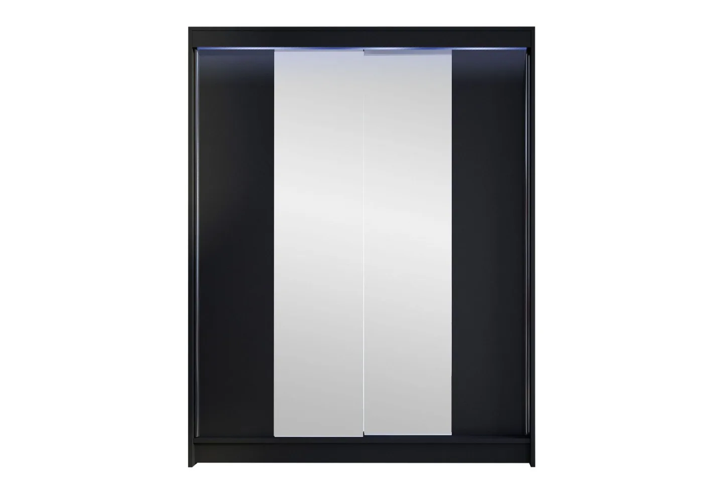 Pickering Garderob m. Spegel 150x200 cm - Brun