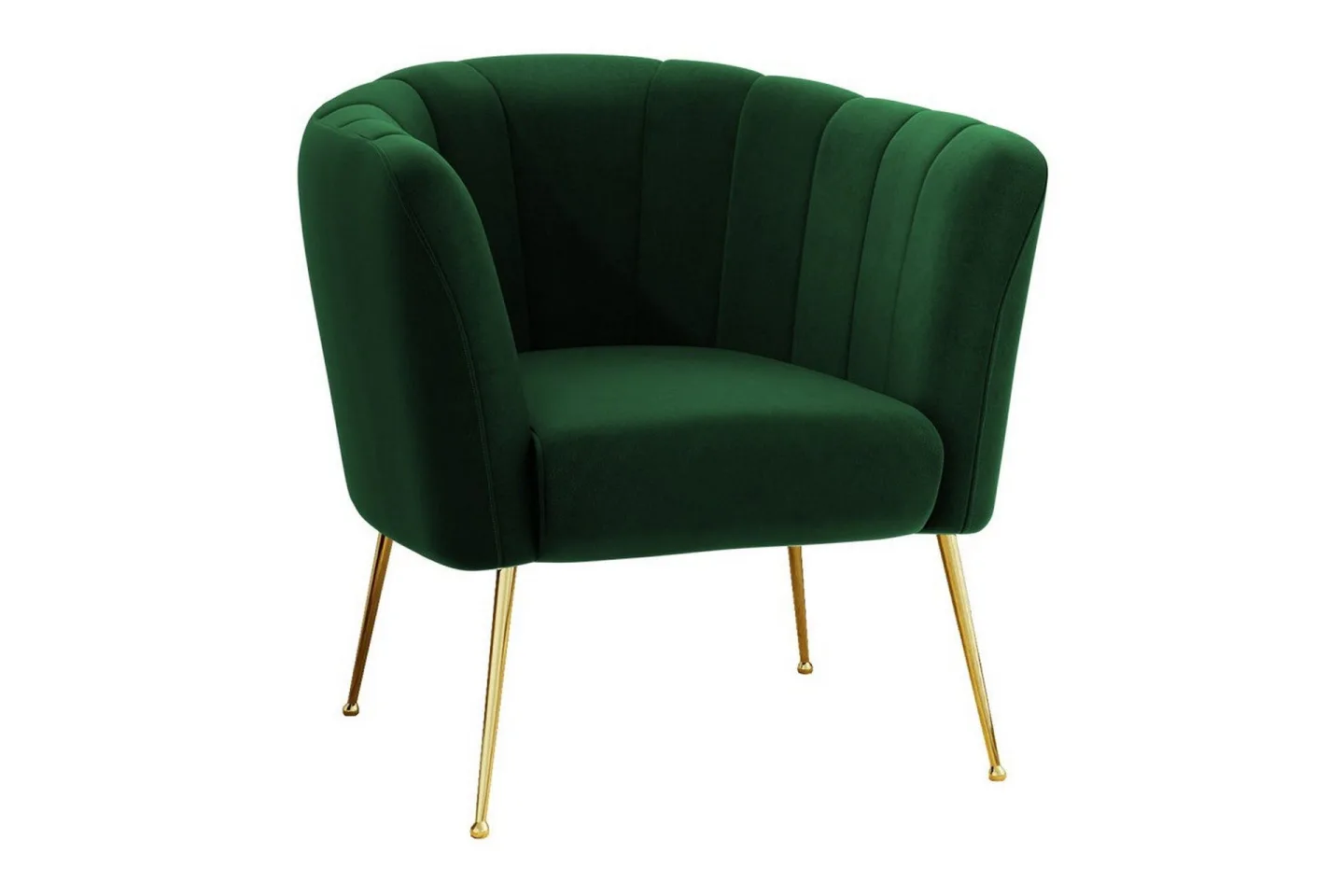 Rushmore Fåtölj Dark green/Gold -