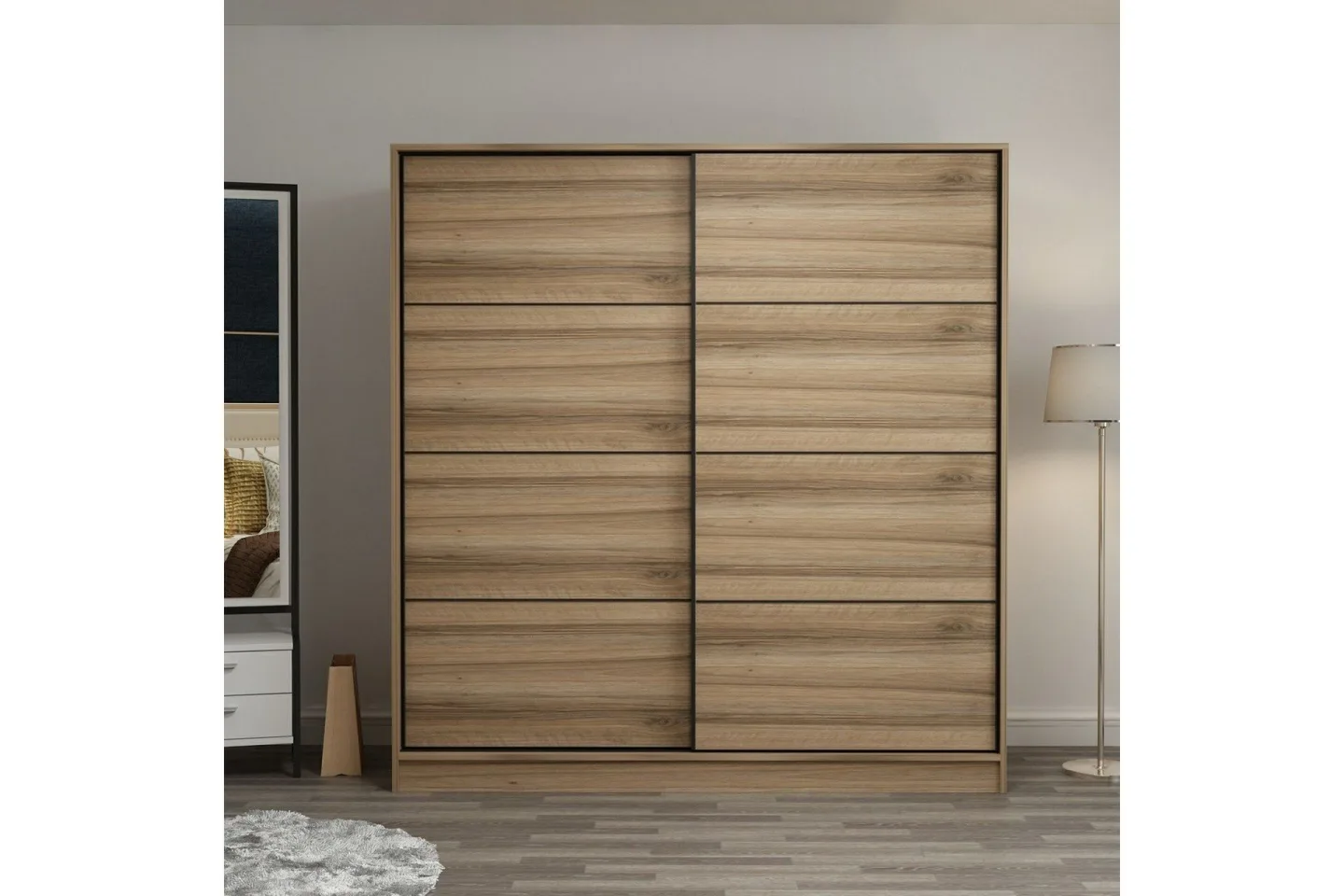 Fruitland Garderob 180 cm - Ek