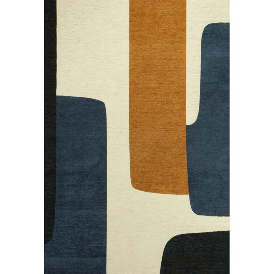 Teppich Vero navy Anderes Muster Acryl 155 x 230 cm