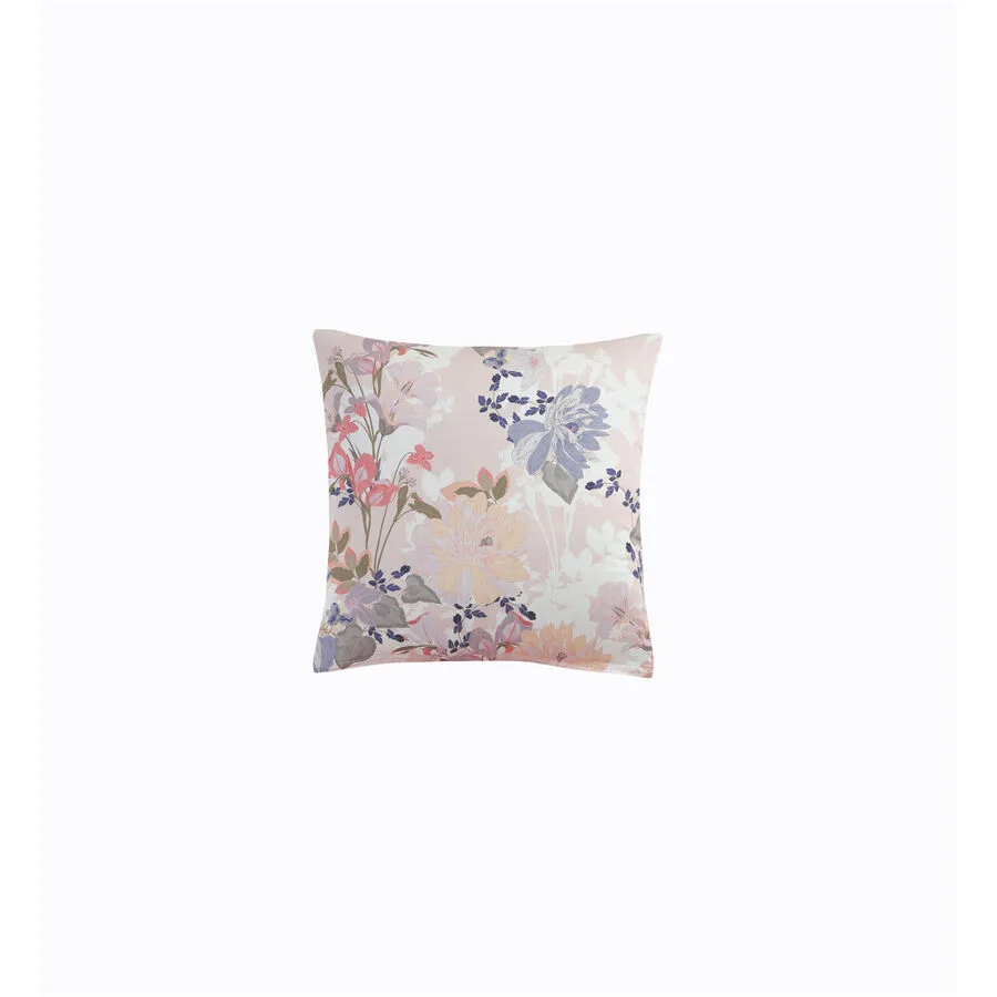 KAS Kissenbezug Jardin bunt Blumenmuster Baumwolle B 65 T 65 cm