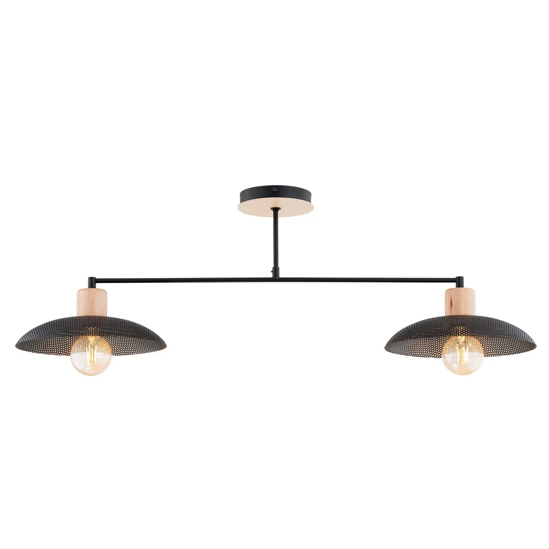 Emibig Lighting - Kobe 100cm - Takplafond - Svart