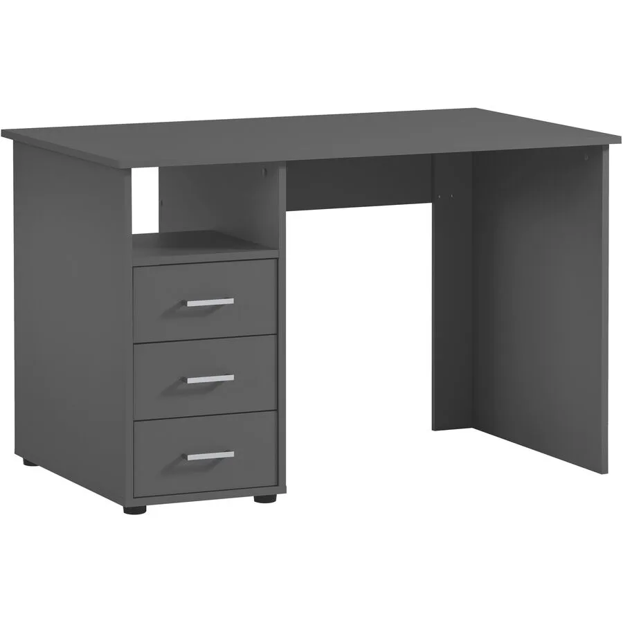Schreibtisch Neil anthrazit Holzwerkstoff B 116 T 70 cm