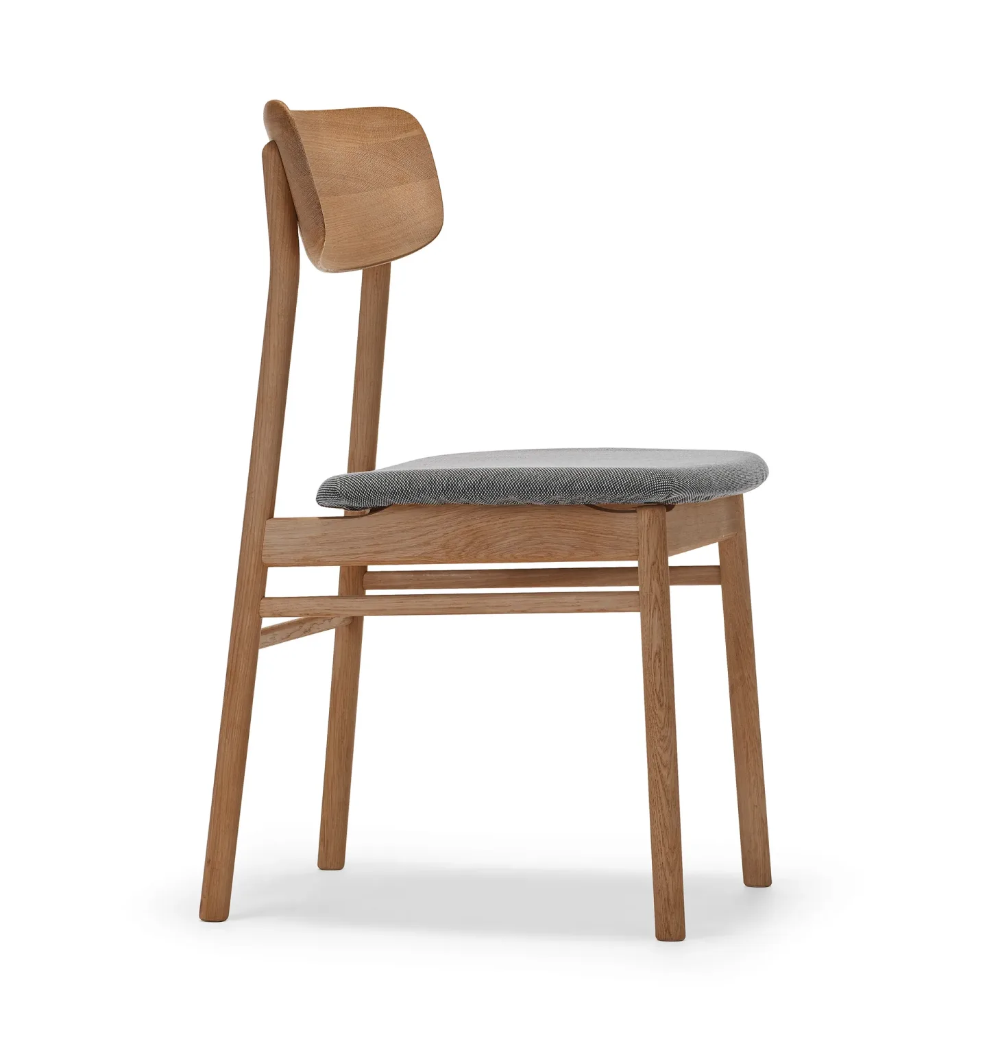 Stolab Prima Vista stol oljad ek Tyg blues 9202 brun-beige