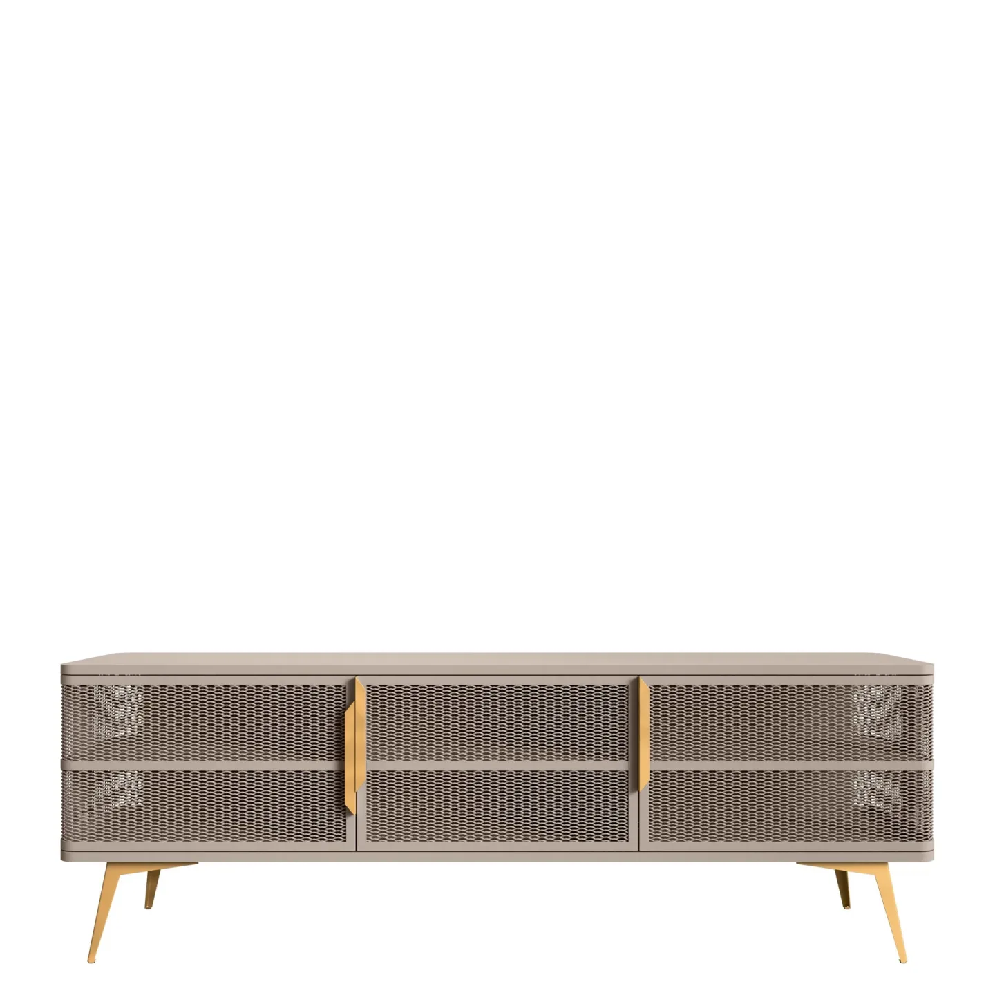 Mireva Tv-bänk 180 cm - beige, guld