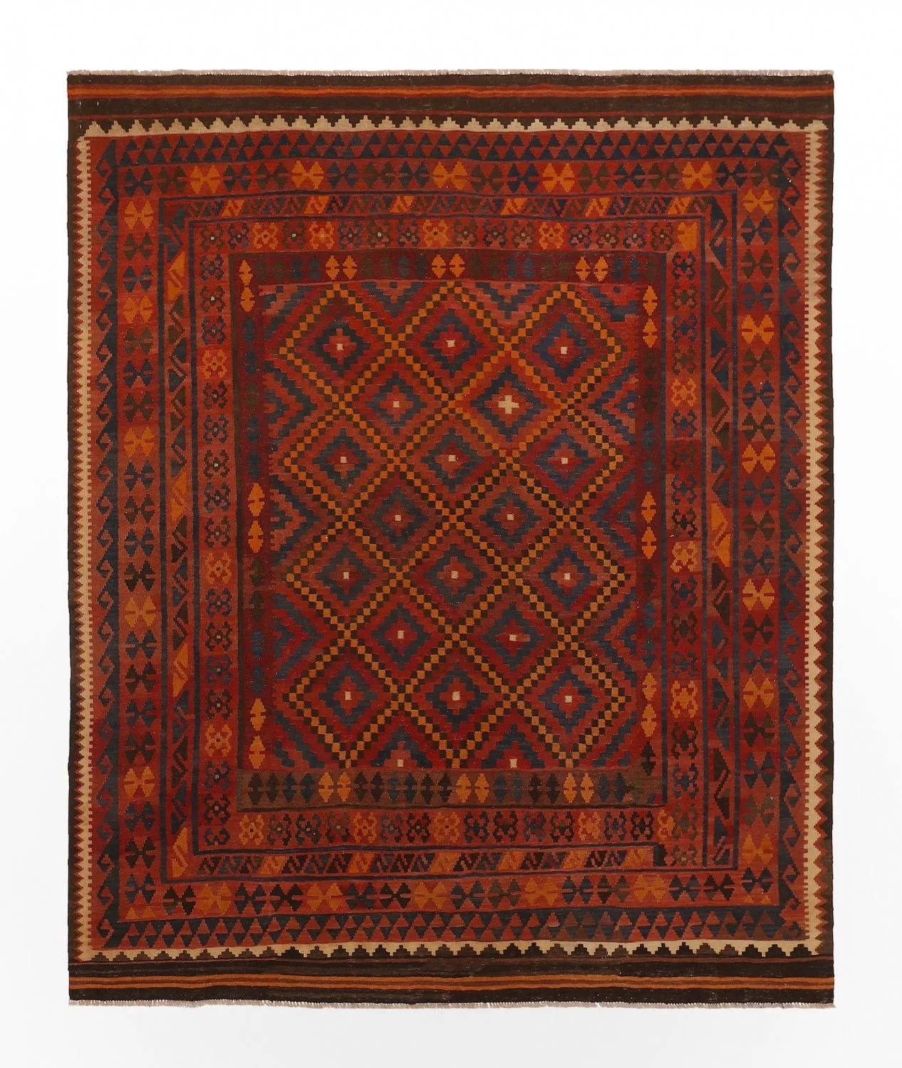 Orientalsk kelimteppe 283 x 233 cm (Størrelse: 283 x 233 cm)