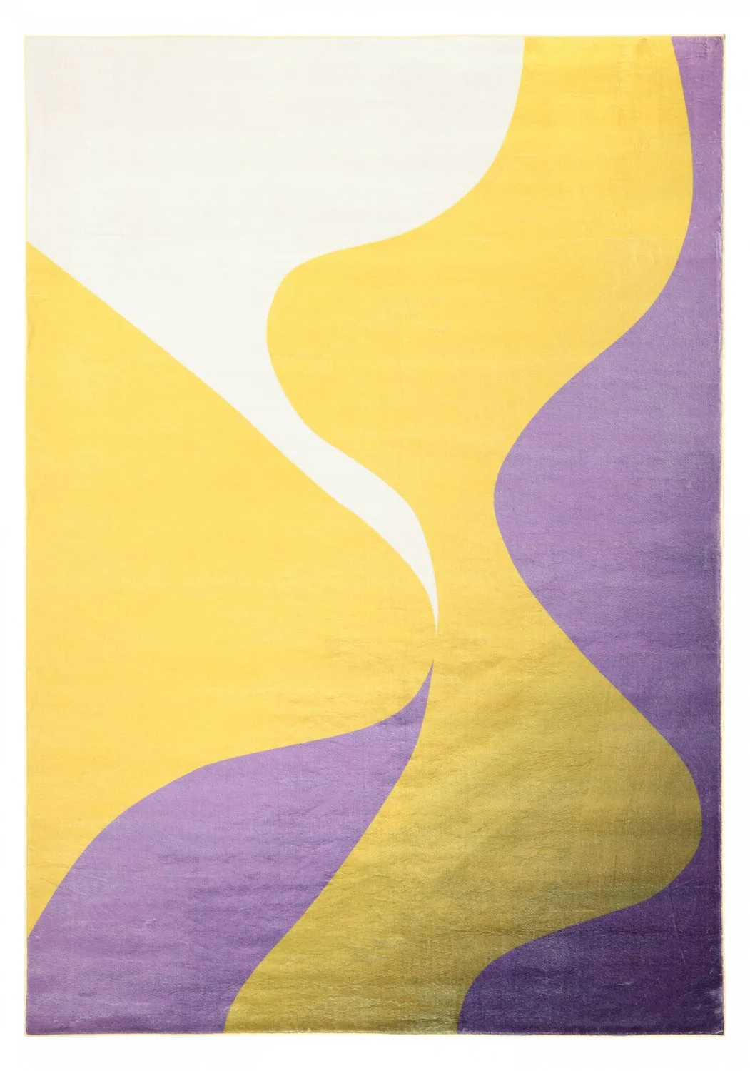 Wilton-teppe - Leiden (gul/lilla) (Størrelse: 240 x 340 cm)
