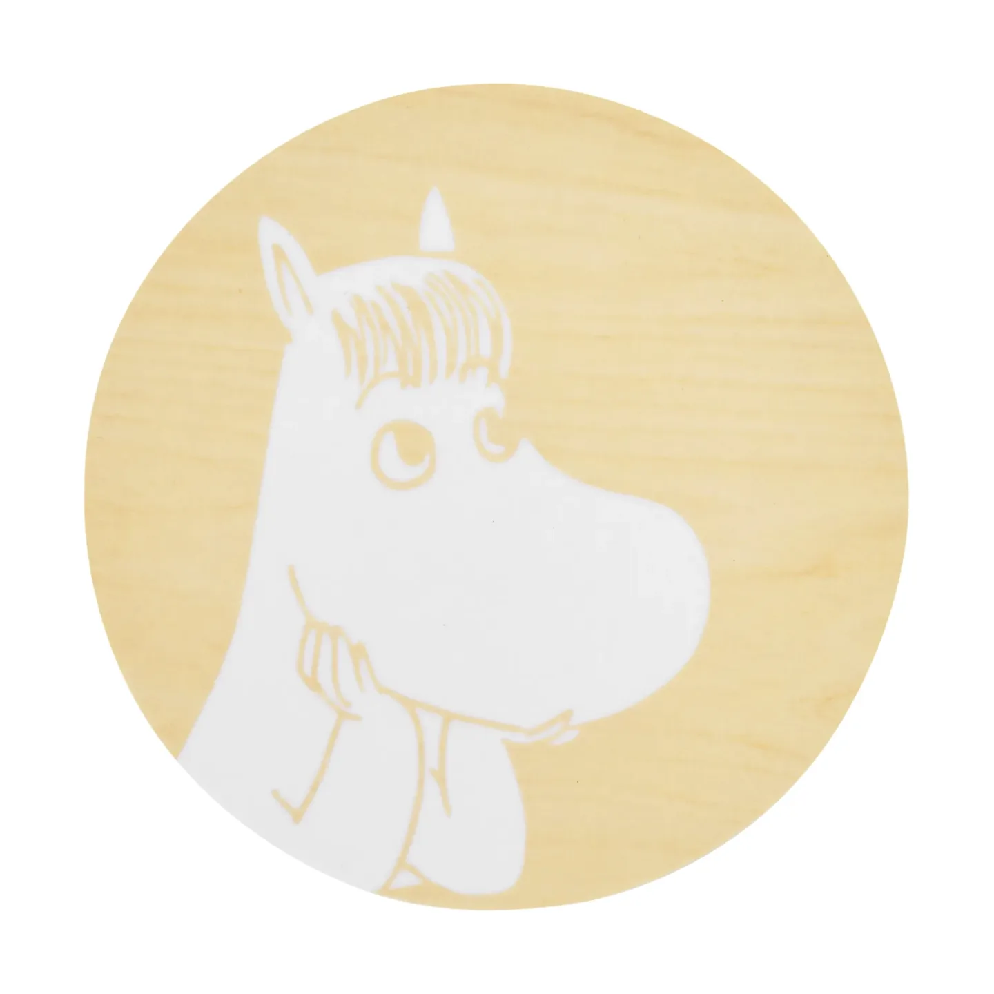 Muurla Moomin Glasuntersetzer Ø10 cm Snorkmaiden