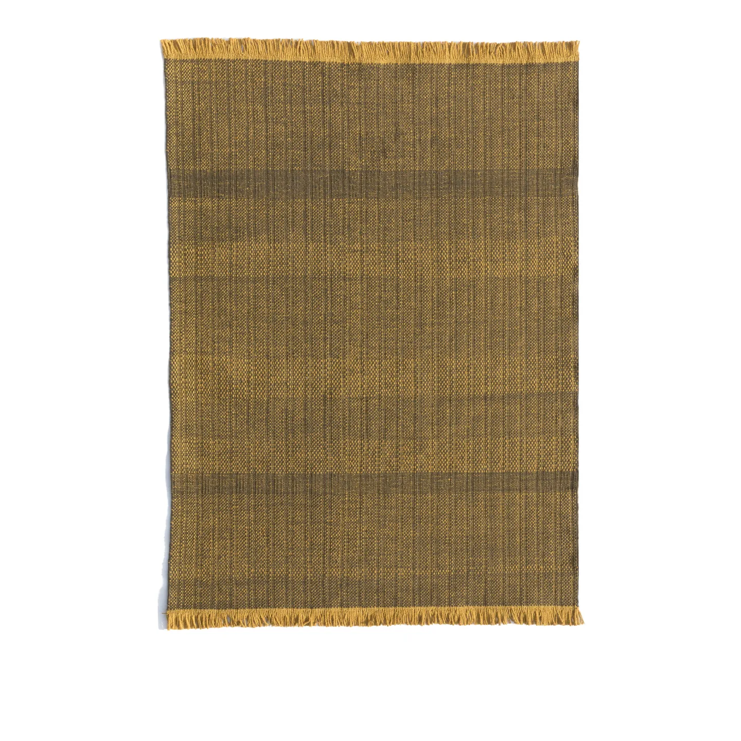 Nanimarquina - Tres Outdoor Texture Mustard Rug 170x240 cm - Plastmattor - Elisa Padrón,Nani Marquina - Flerfärgad