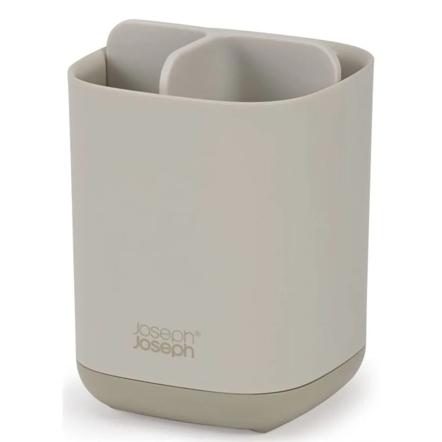 Zahnbecher Joseph Joseph Beige Kunststoff 12.7 cm - Farbe: ecru - Material: ABS Kunststoff