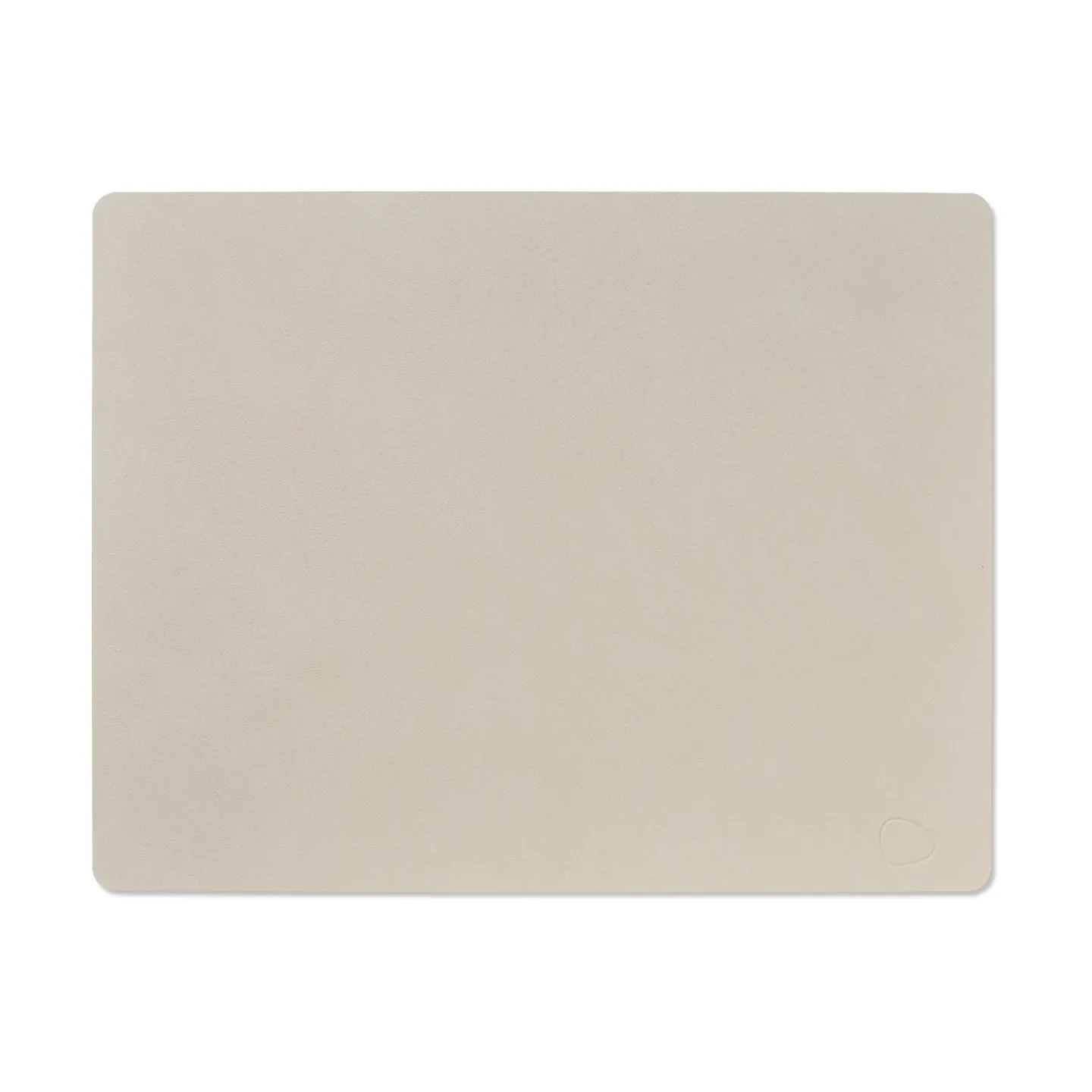 LIND DNA Nupo Tischset square L Oyster white