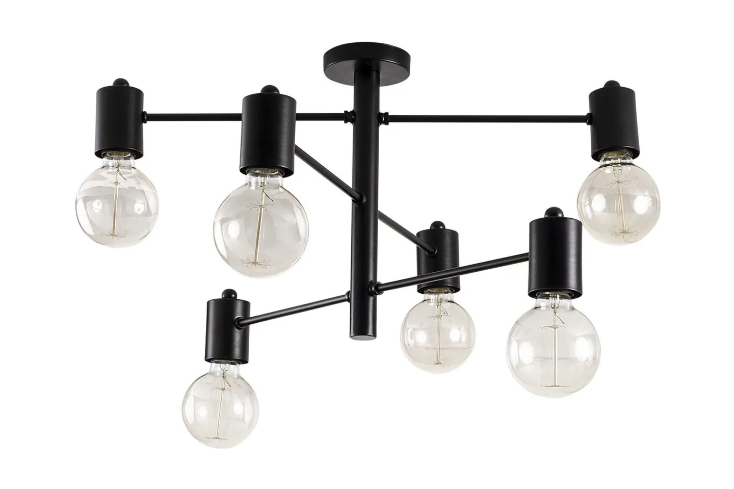 Opviq Hexa Taklampa - Svart