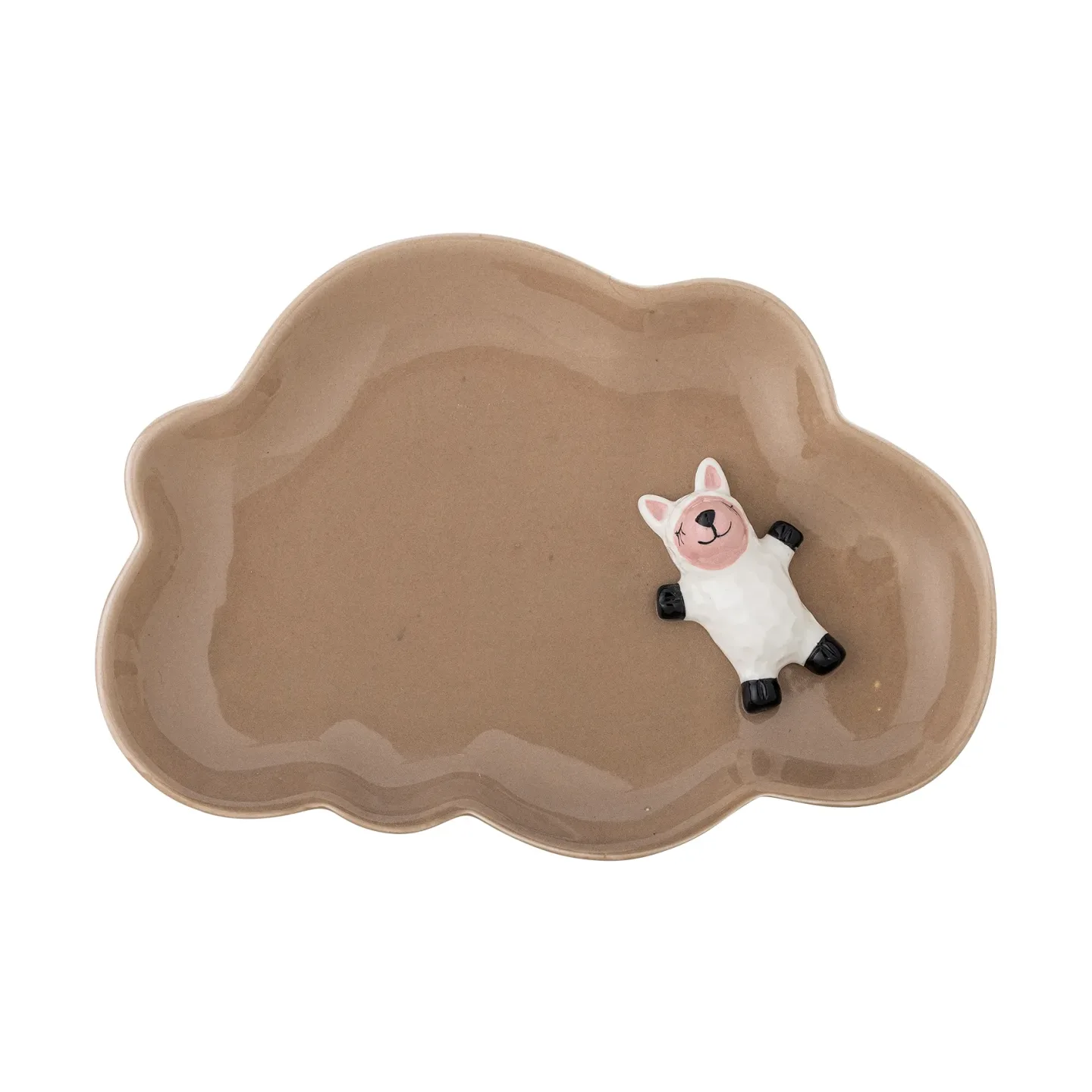 Bloomingville Dolly Teller 14x20 cm Braun