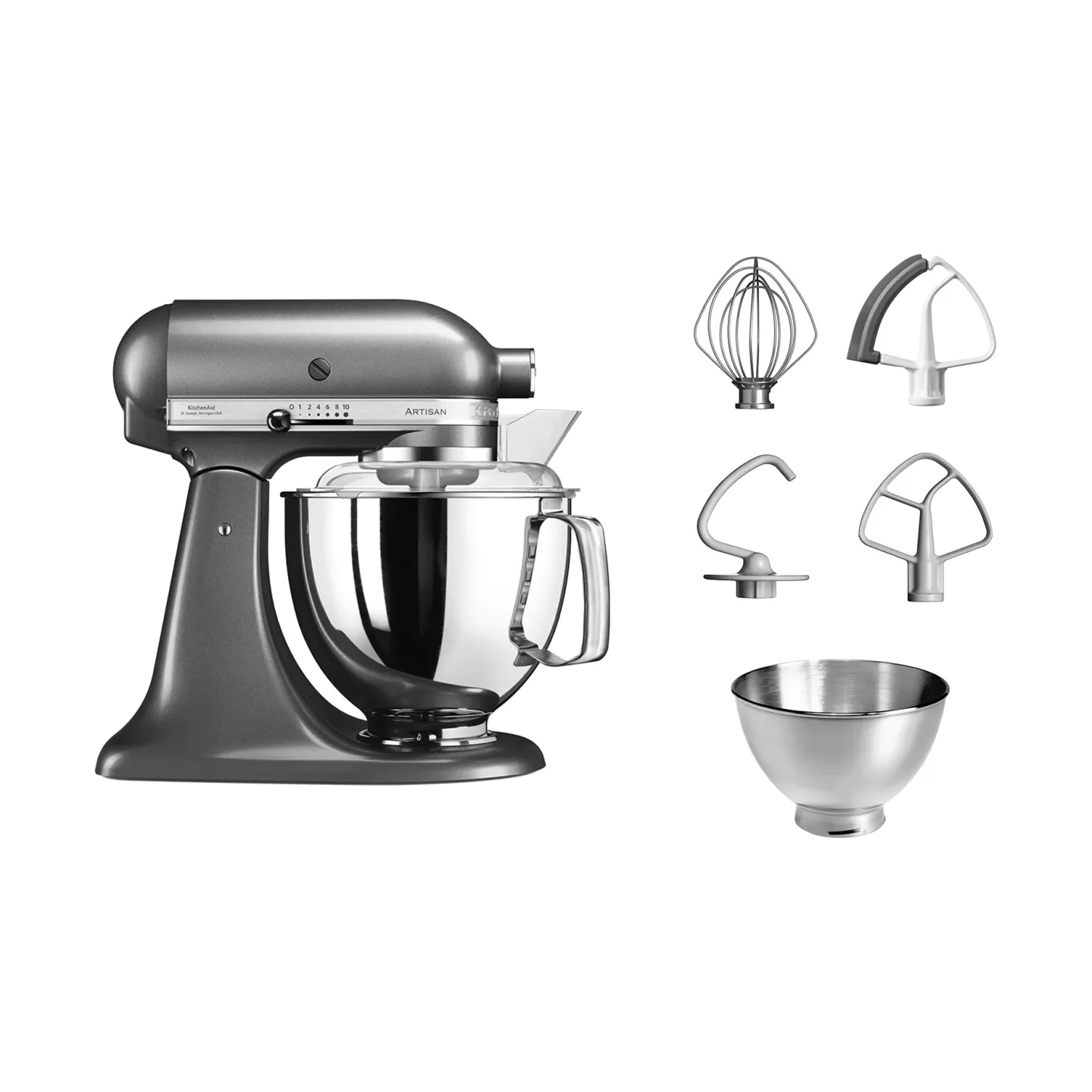 KitchenAid Artisan 175 Küchenmaschine 4,8 l Medallion Silver