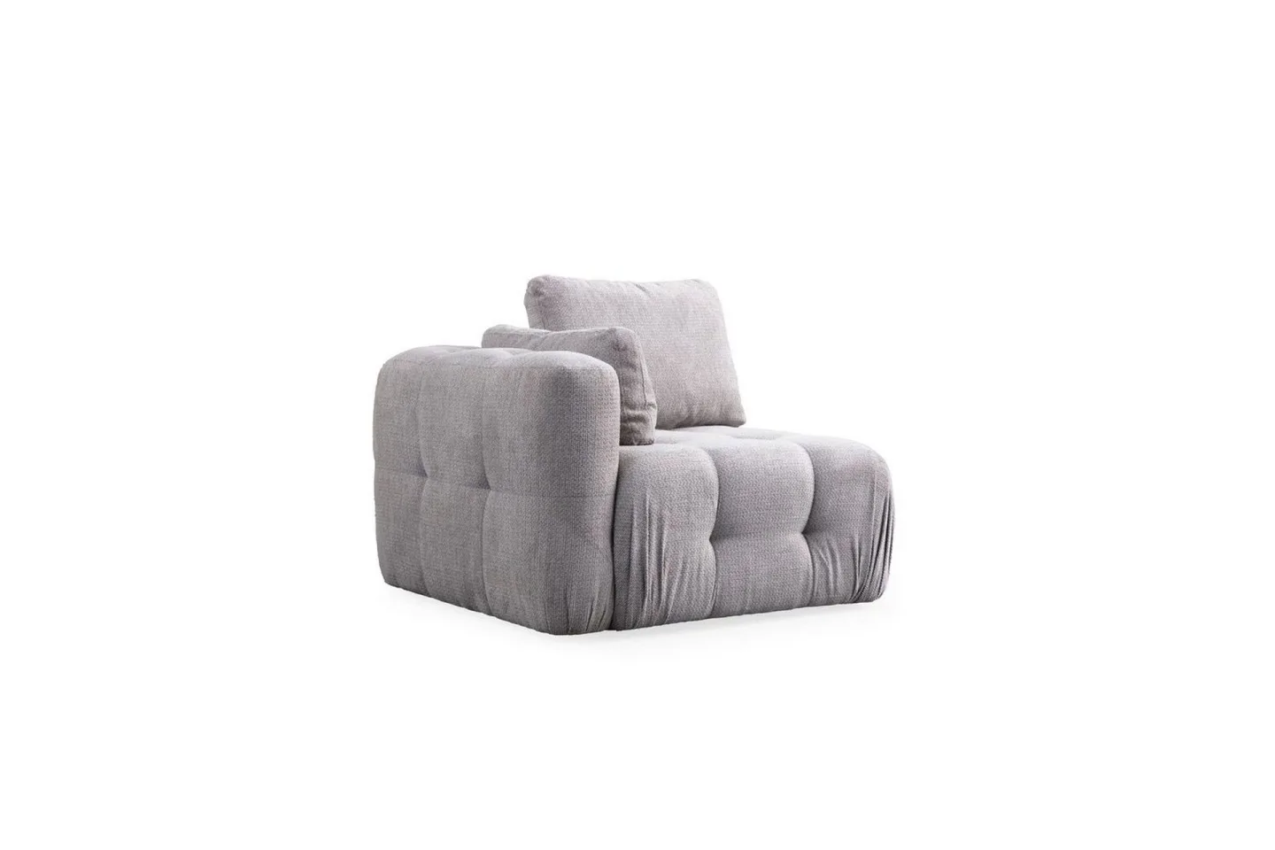 Yvara Vänstermodul 100 cm - Ljusgrå