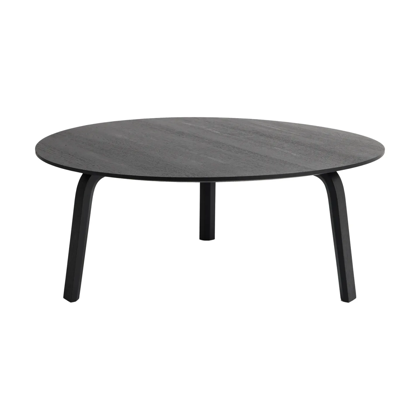 HAY Bella soffbord Black, Ø80x32 cm