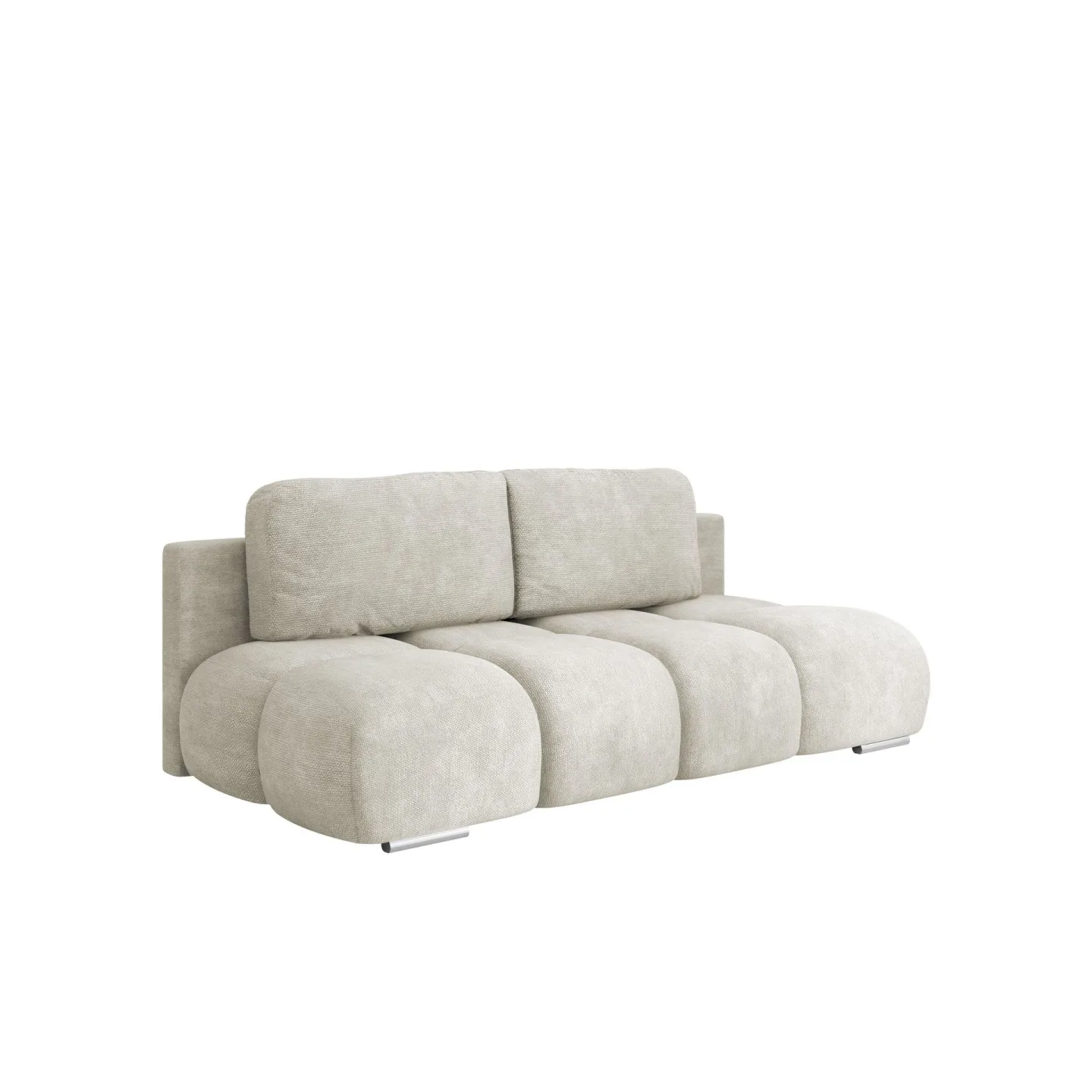 Bjorn 3-sits Bäddsoffa med förvaring - beige