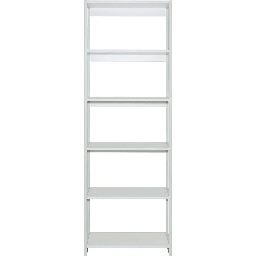 Regal Valetta weiss Holz, Metall, Melamin B 58 cm H 182.5 cm