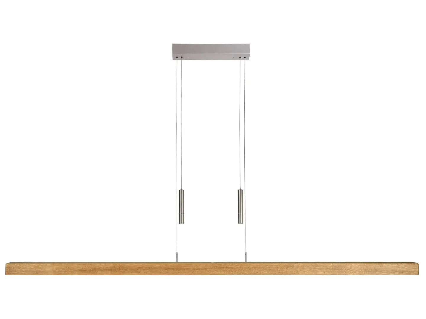 HerzBlut Balkenlampe Leana Eiche B: 160cm Holzfarbig | Schubiger Möbel