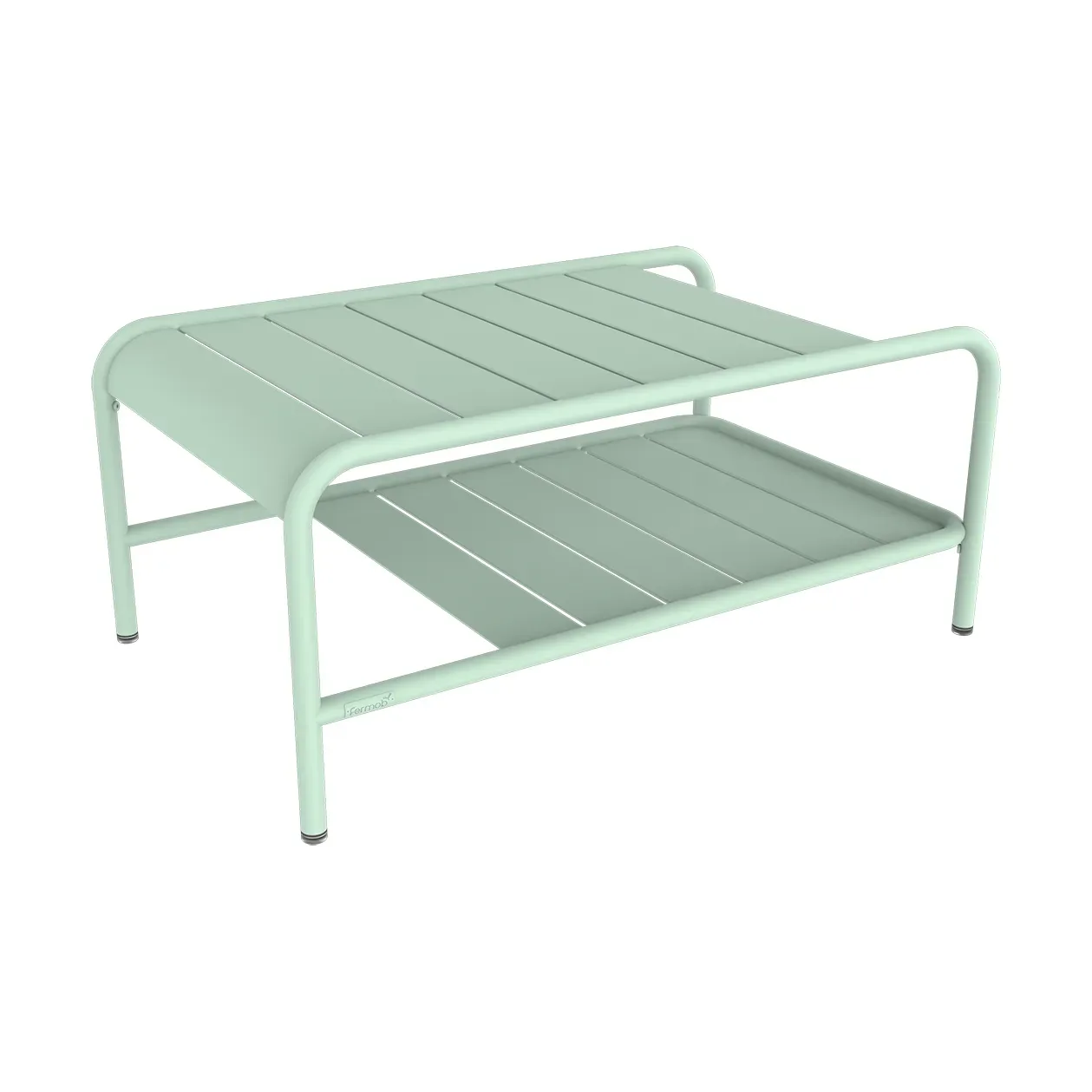 Fermob Luxembourg bord lågt 90x55 cm Ice mint (grön)
