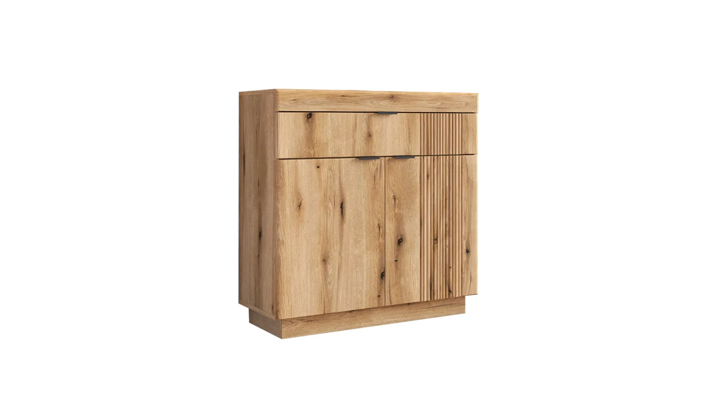 Garderobenkommode Coast Evoke Eiche 88 x 40 cm - DELAMAR