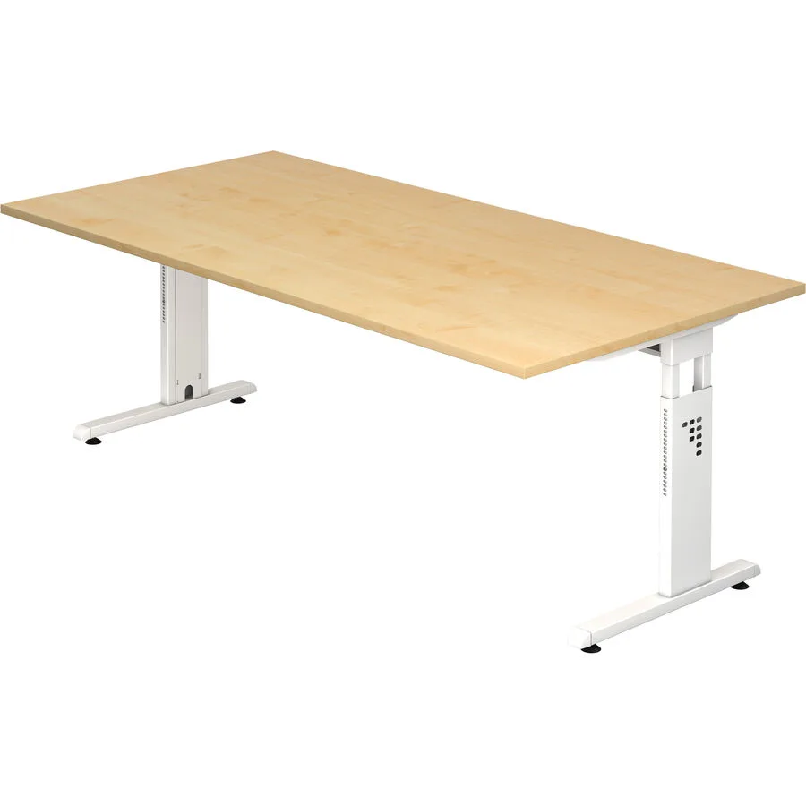 Schreibtisch Office Ahorn Holzwerkstoff B 200 T 100 cm