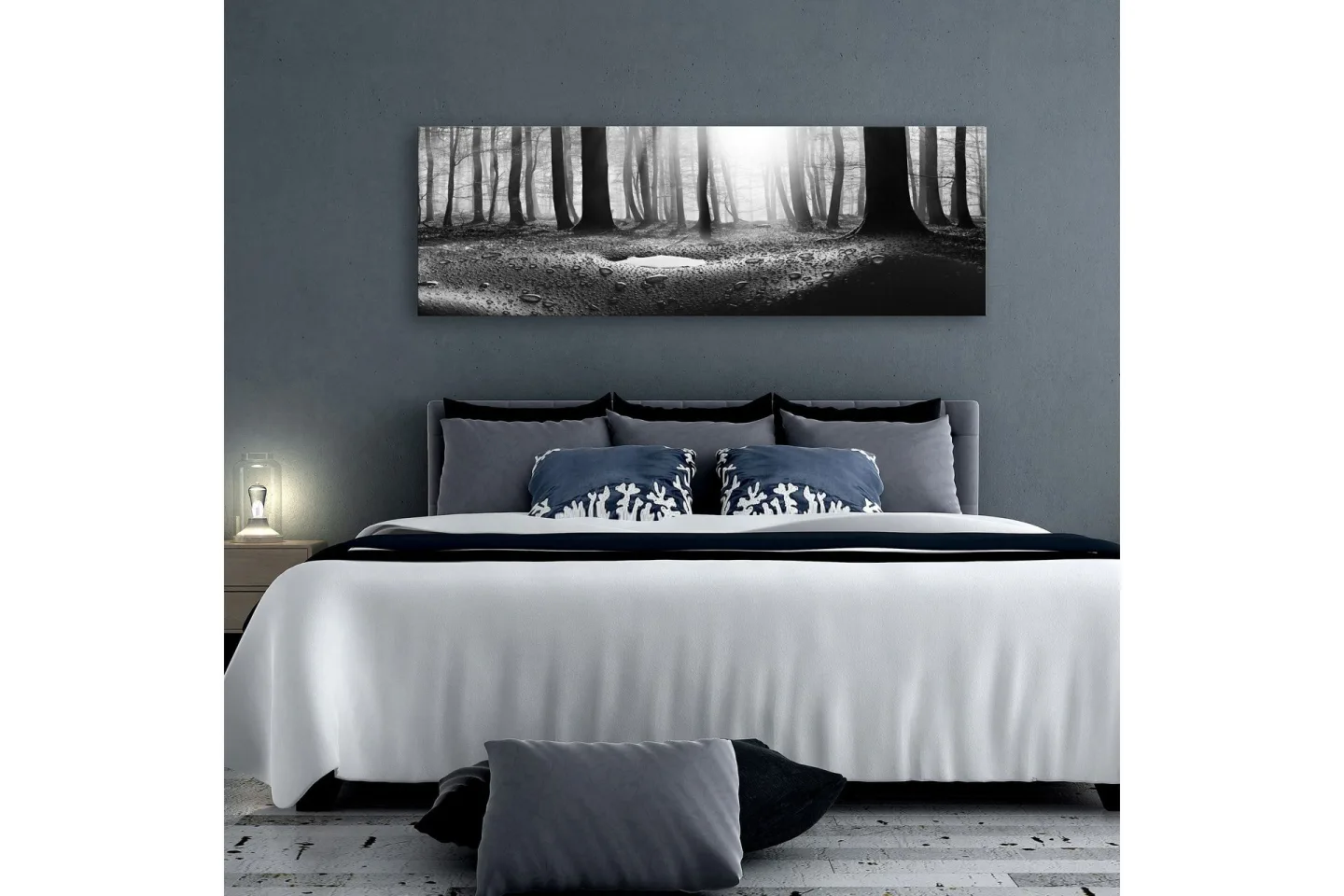Tavla Forest after Rain (1 Part) Narrow 150x50 -