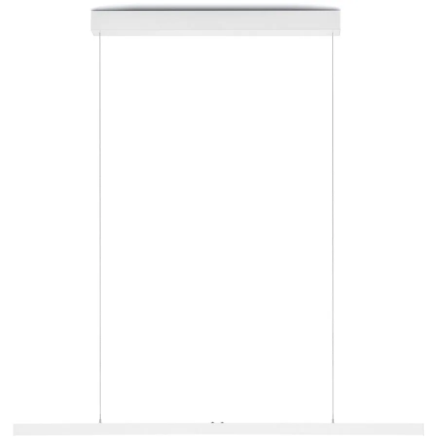 Designer-Pendellampe Bankamp Line weiss dimmbar - Material: Aluminium - LED - Lichtfarbe: Extra warmweiss - LED Energiesparlampen