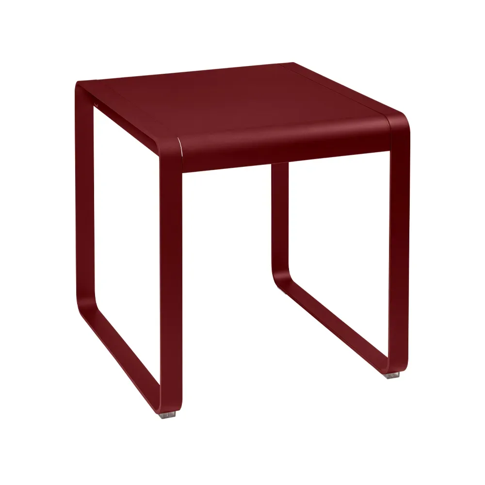 Fermob Bellevie bord, 74x80 cm Chili (röd)