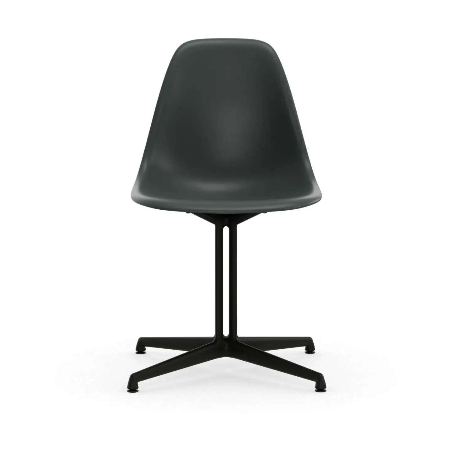 Vitra Eames Plastic Side Chair RE La Fonda base 56 granite grey-30 basic dark powder coated