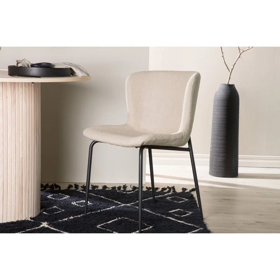 Stuhl 2er-Set Mando Beige