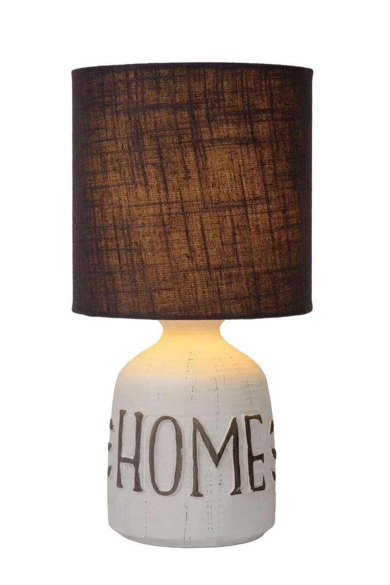 Lucide - Cosby 32cm - Bordslampa - Vit