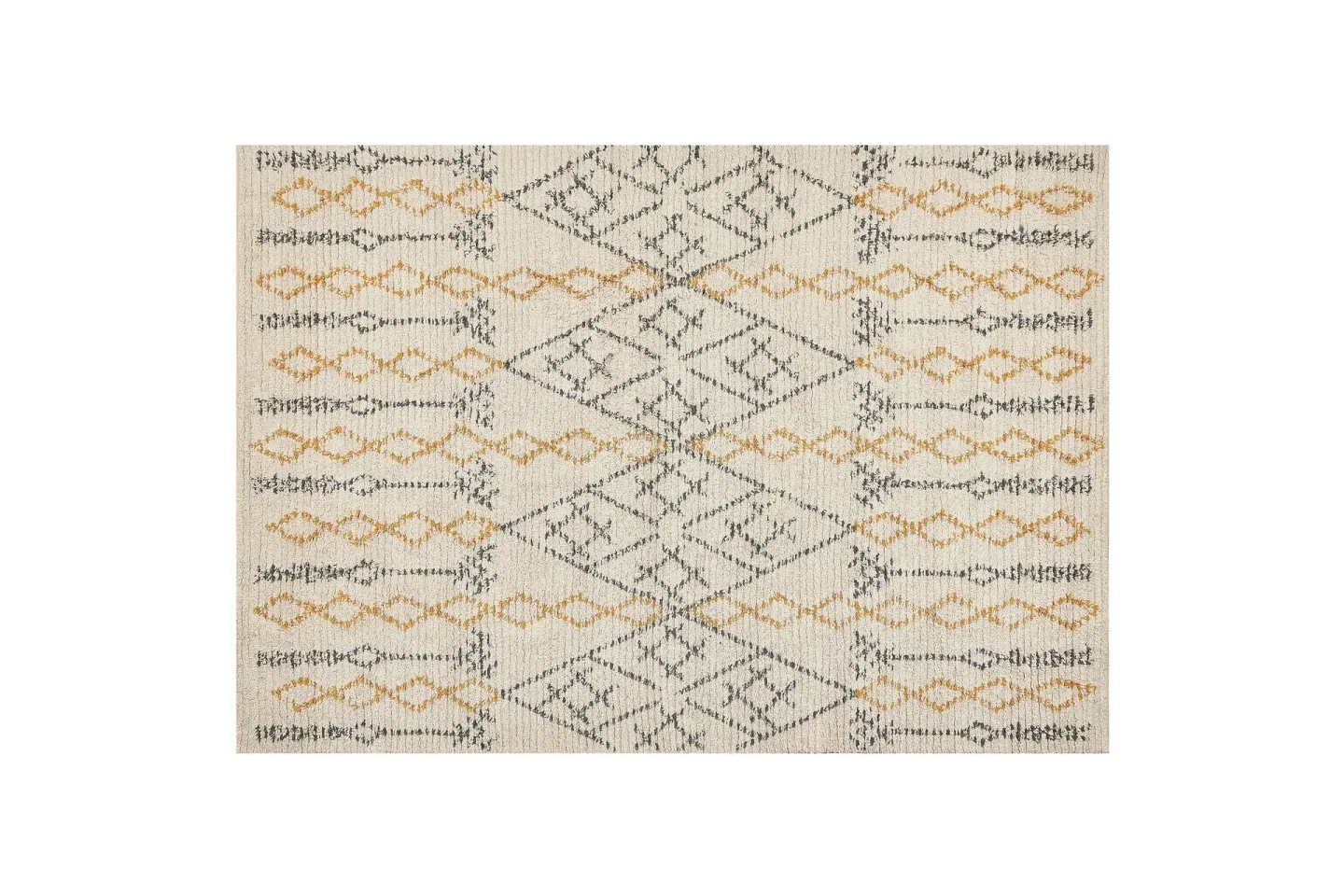 Kadapa Bomullsmatta 160x230 cm - Gul