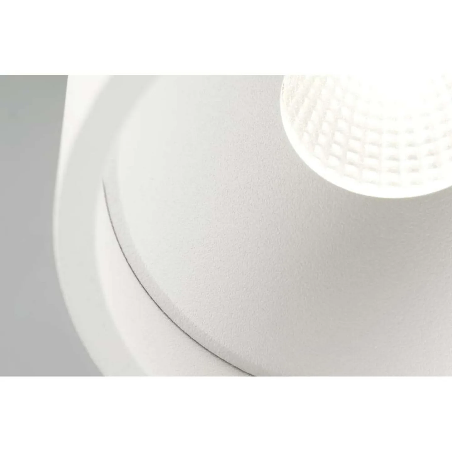 Solo 1 Round Deckenleuchte 6W 3000K Weiß - LIGHT-POINT - Küche - Aluminium