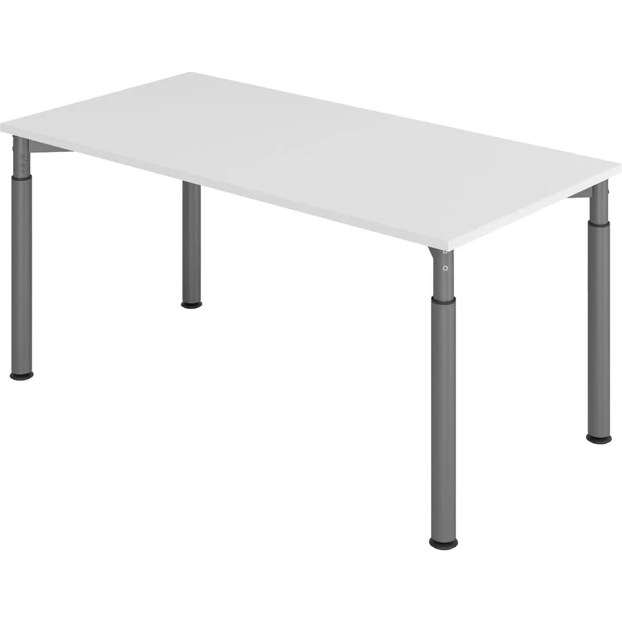 Schreibtisch Office grau Holzwerkstoff B 160 T 80 cm
