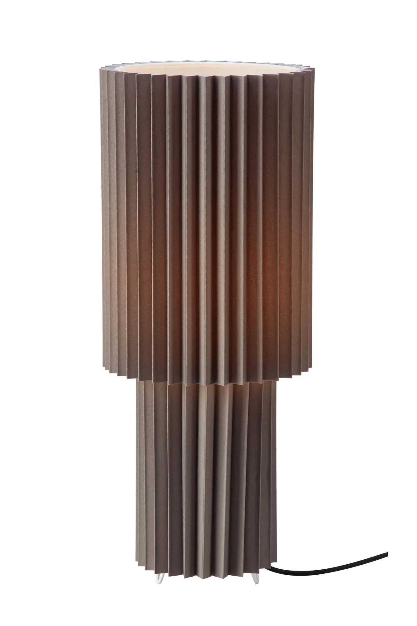 Catis Tischlampe Grau 45 cm