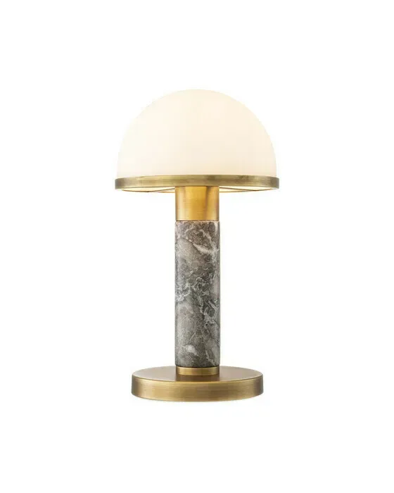 Ziegèl Table Lamp Antique Brass