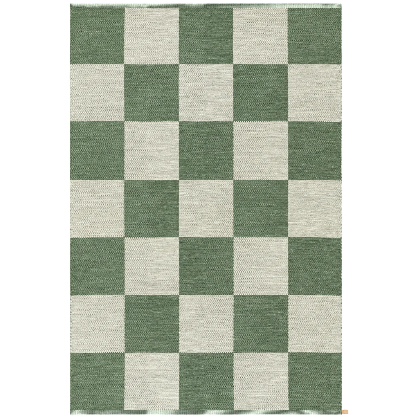 Kasthall - Checkerboard Icon, 280x380cm, Grey Pear 350 - Ullmattor - Gunilla Lagerhem Ullberg - Grön