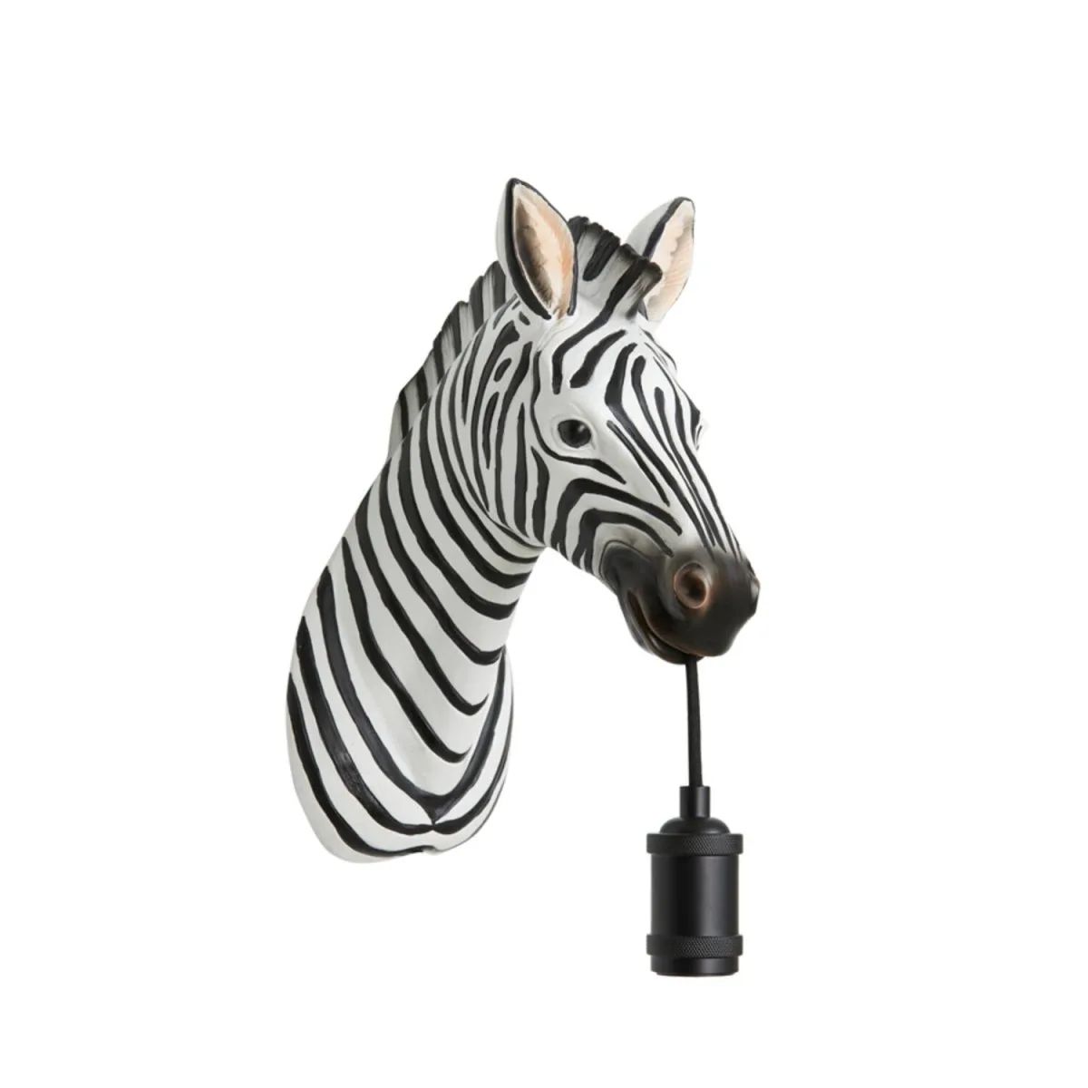 Light & Living - Zebra 25cm - Vägglampa - Svart