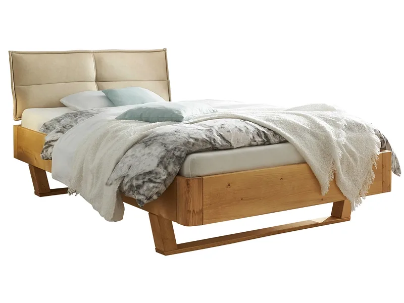 Bett PHOENIX 140x200cm massives holz eiche