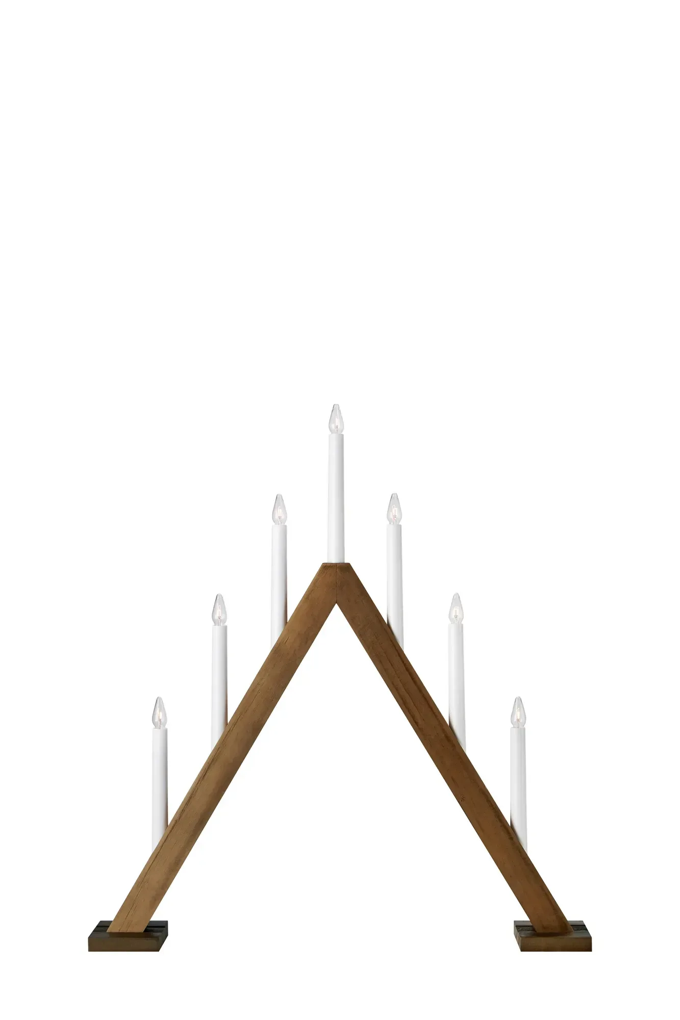 Ariele Adventskerzenhalter Hellbraun 62 cm