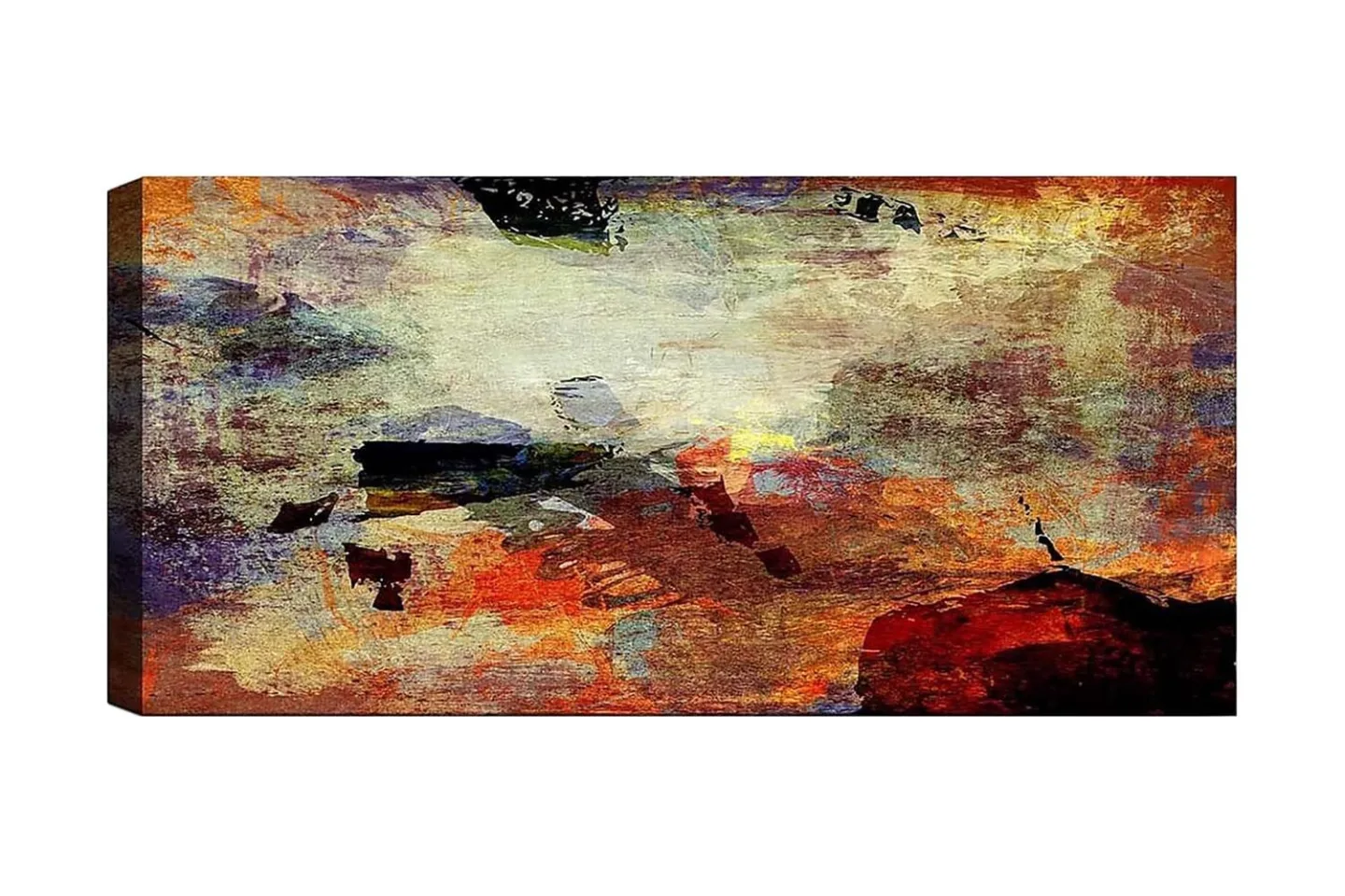 Canvastavla YTY Abstract & Fractals Flerfärgad - 120x50 cm