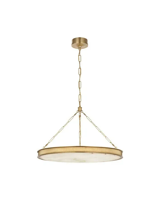 Matthew 30" Chandelier Brass