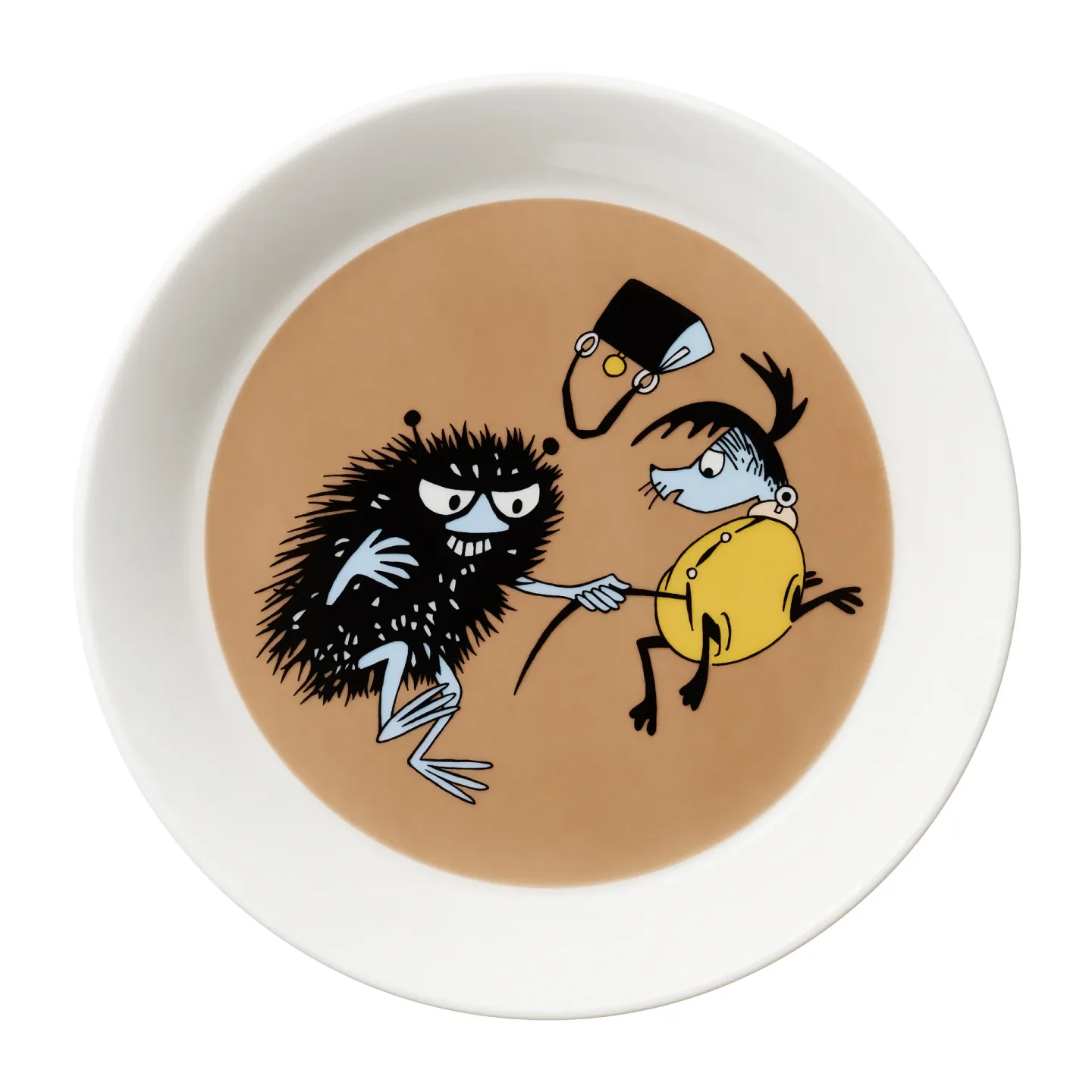 Moomin Arabia Stinky in action Mumin Teller Braun