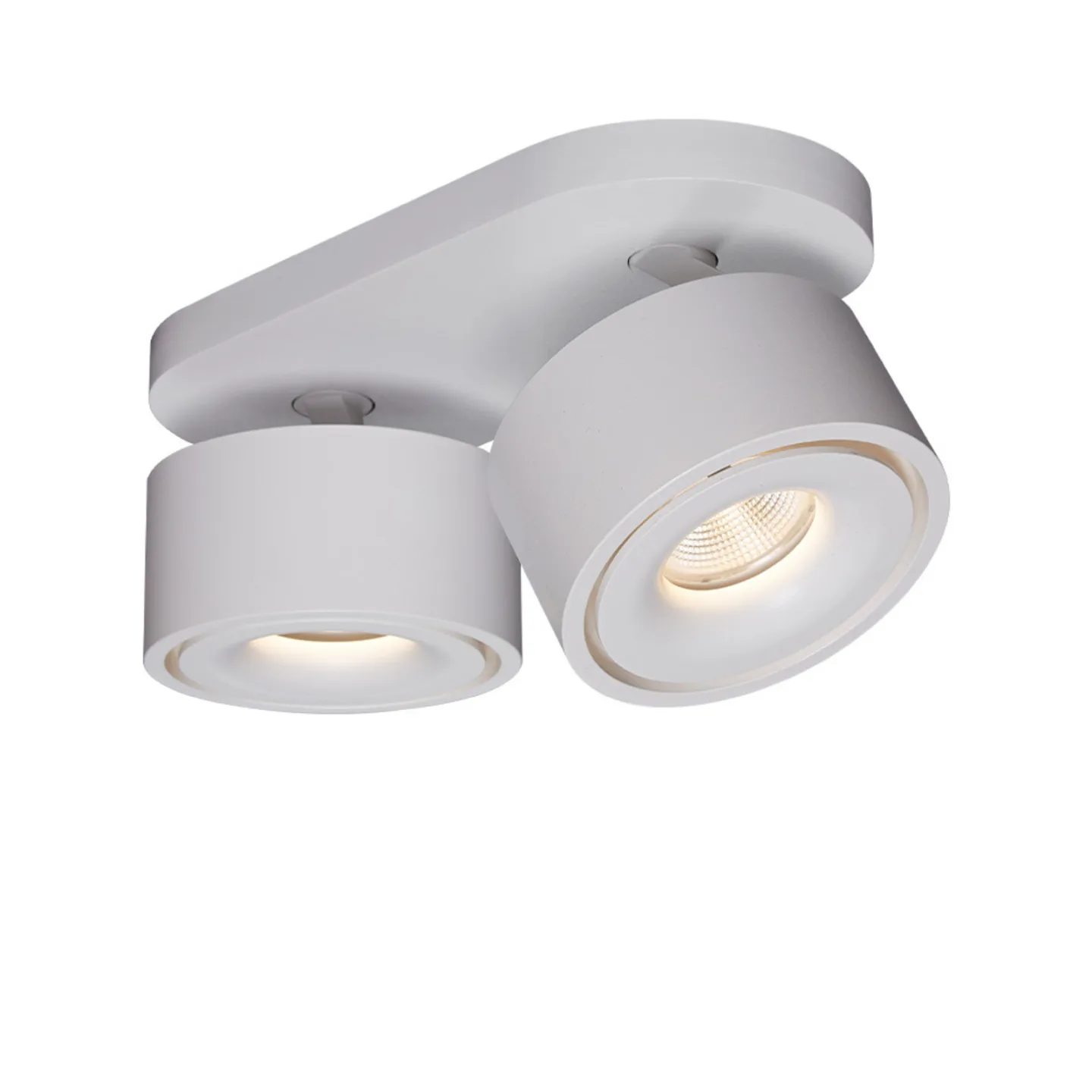 Easy Braccio W2100 LED Deckenleuchte 2700K White - Antidark - Wohnzimmer - Aluminium