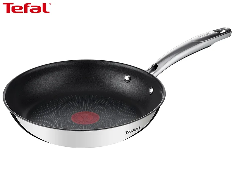 TEFAL Bratpfanne DUETTO Ø24cm aluminium grau