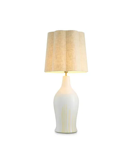 Beatriz bordlampe hvid