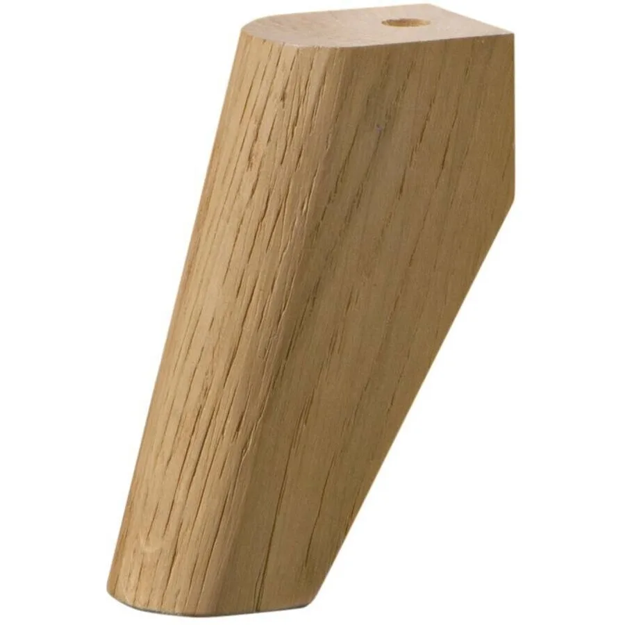 Hasena Fuss-Set Sima braun Eiche Massivholz B 3.5 T 7 cm